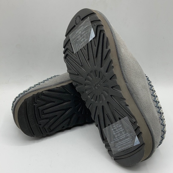 UGG Tasman Seal Grey Suede House Slippers - Picture 4 of 6